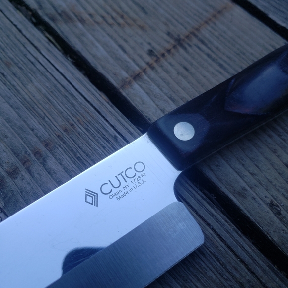 CUTCO 7-5/8" Petite Chef - Dark Brown Classic Handle - #1728 - Picture 12 of 12